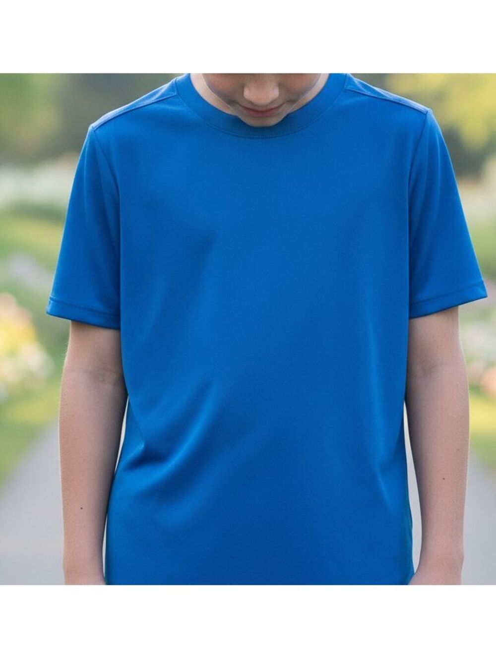 BCG | L | Kids Blue Short Sleeve Tee